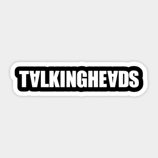 The Talking Heads Sticker